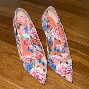 Floral heels